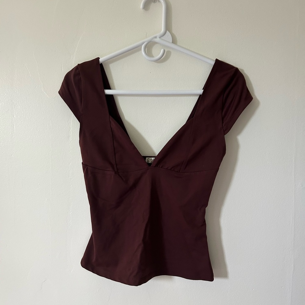 Free People Duo Corset Cami Top
